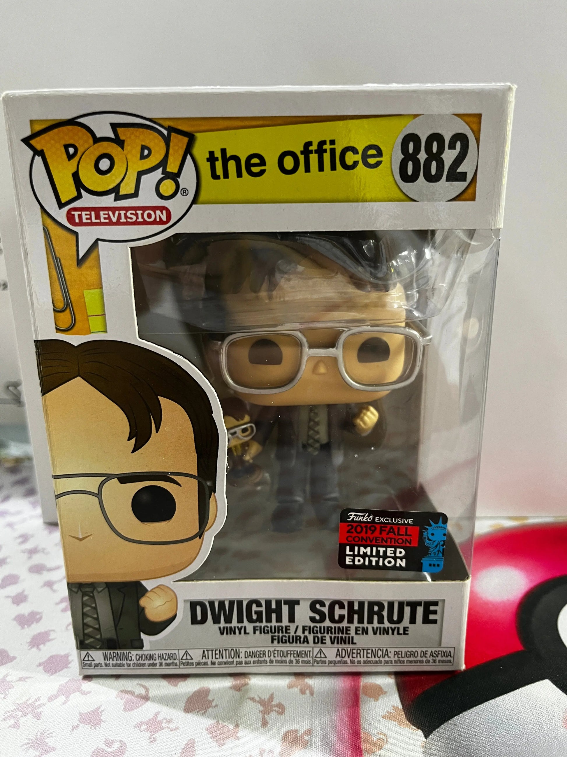 Funko Pop Vinyl Television the office Dwight Schrute Limited Edition FRENLY BRICKS - Open 7 Days