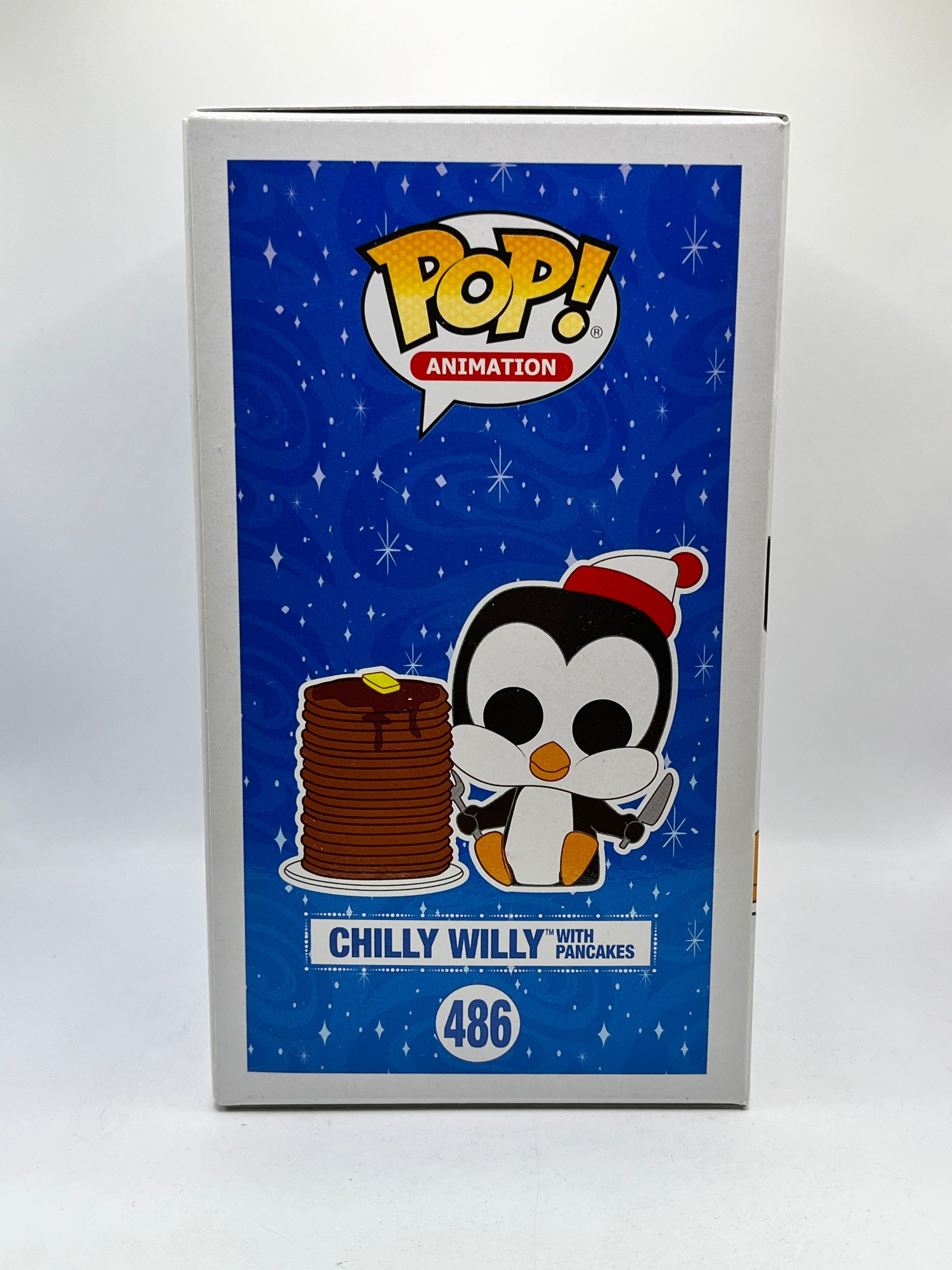 Funko POP! Animation Chilly Willy - Chilly Willy With Pancakes #486 - Vinyl Collectable FRENLY BRICKS - Open 7 Days