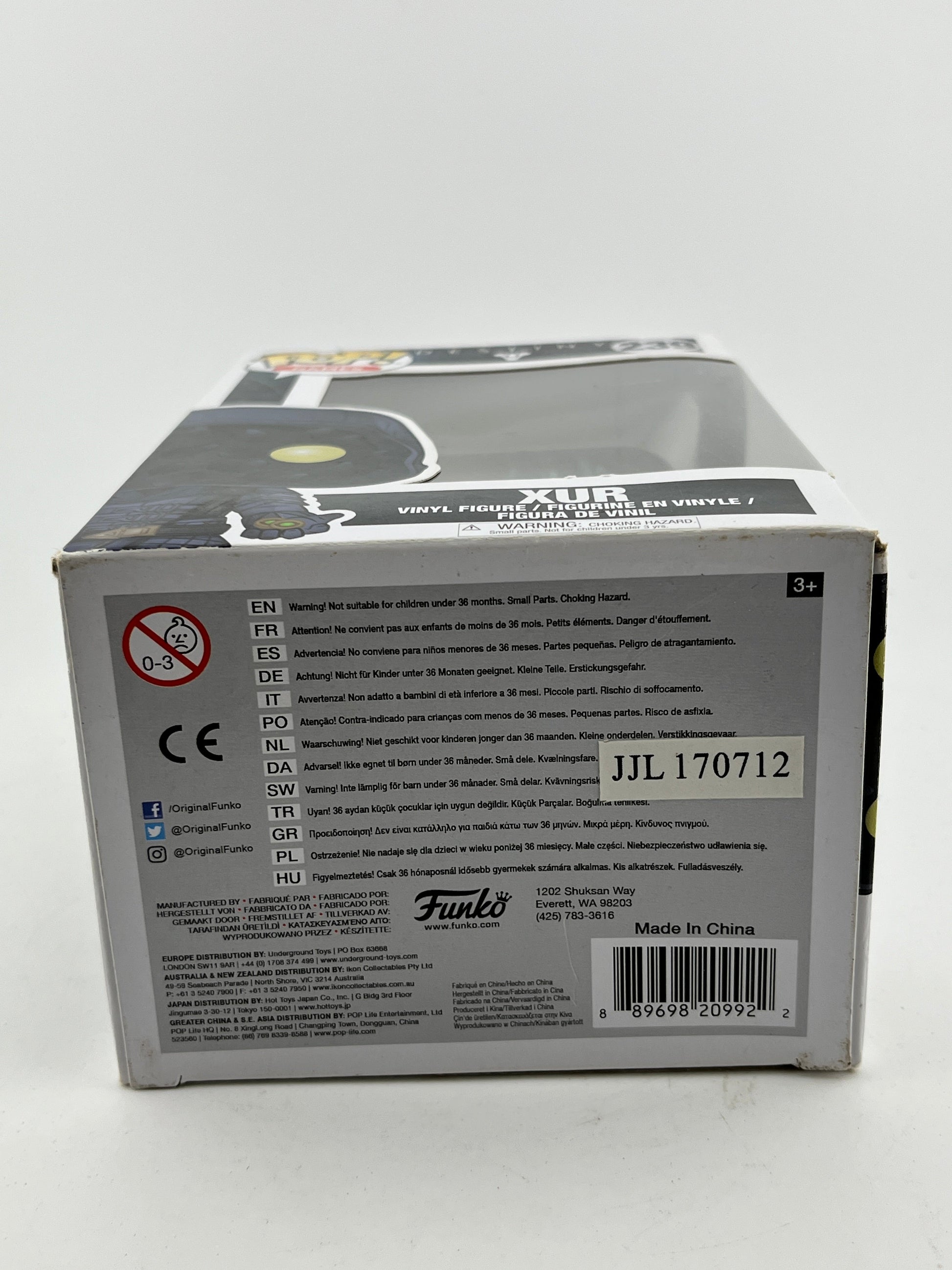 Funko POP! Games Destiny - Xur #239 - Vinyl Collectable FRENLY BRICKS - Open 7 Days