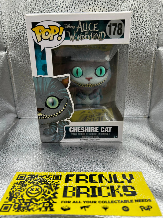 Pop Vinyl #178 Disney Alice In Wonderland Cheshire Cat FRENLY BRICKS - Open 7 Days