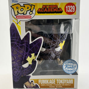 Funko POP! Animation My Hero Academia -Fumikage Tokoyami  #1329- Special Edition FRENLY BRICKS - Open 7 Days
