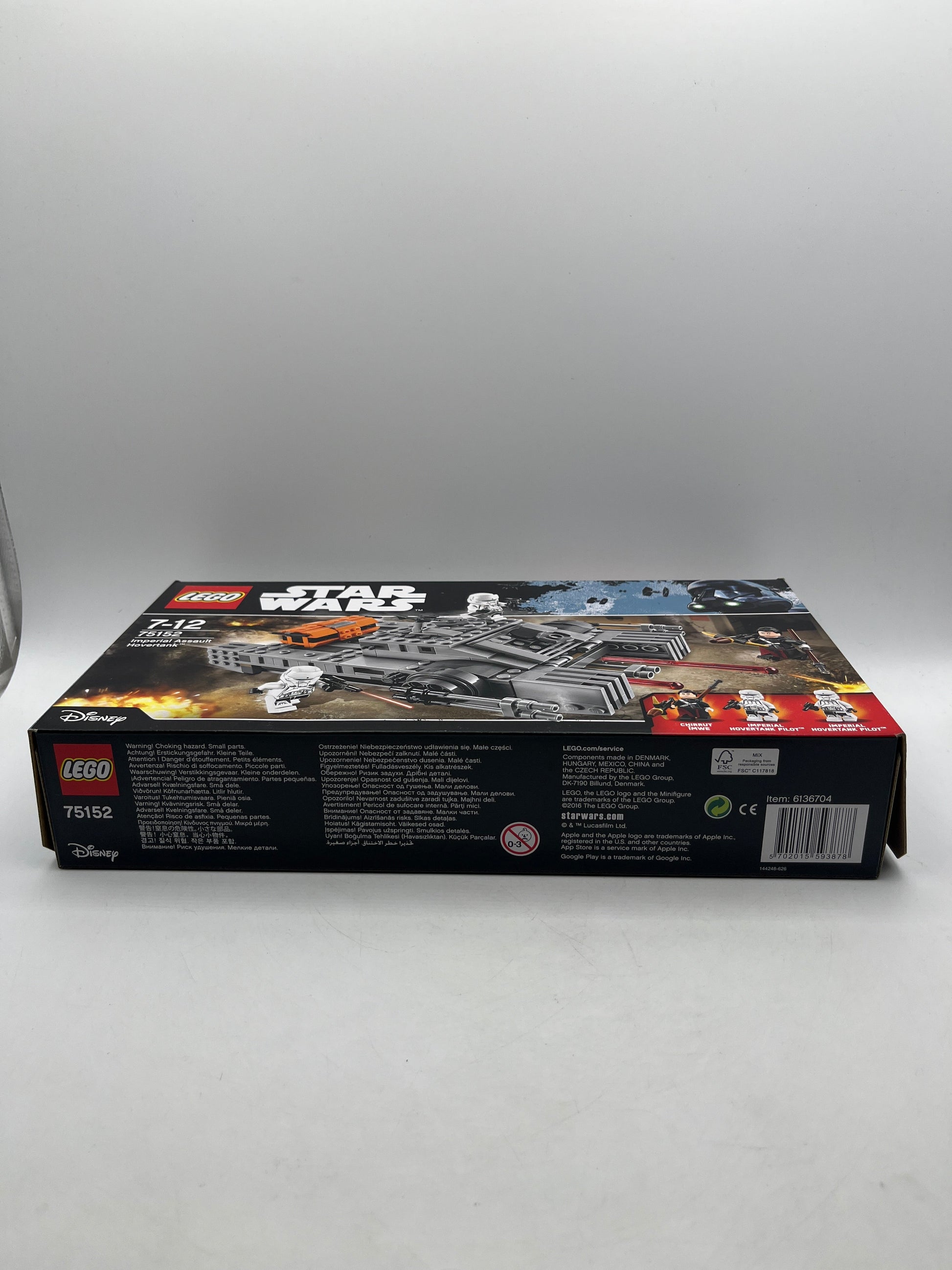 Lego 75152 Star Wars  Imperial Assault Hovertank Brand New FRENLY BRICKS - Open 7 Days