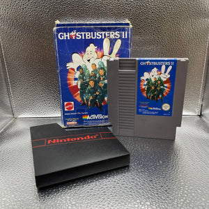 Ghostbusters II 2 Nintendo Entertainment System NES Game + Original Box Working FRENLY BRICKS - Open 7 Days