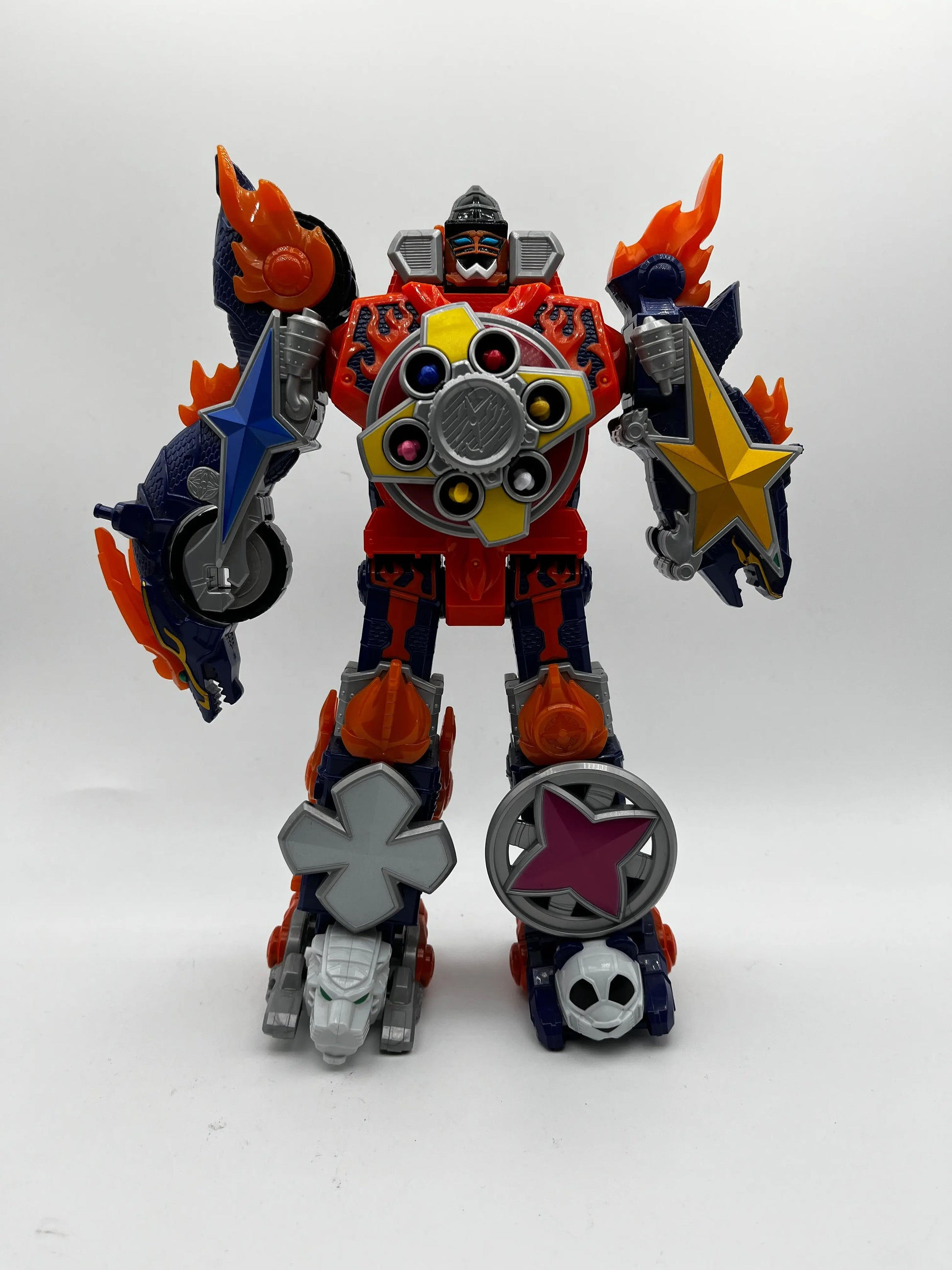 Power Rangers Ninja Steel Ninninger DX Gekiatsu DaiOh Blaze Megazord Bandai FRENLY BRICKS - Open 7 Days