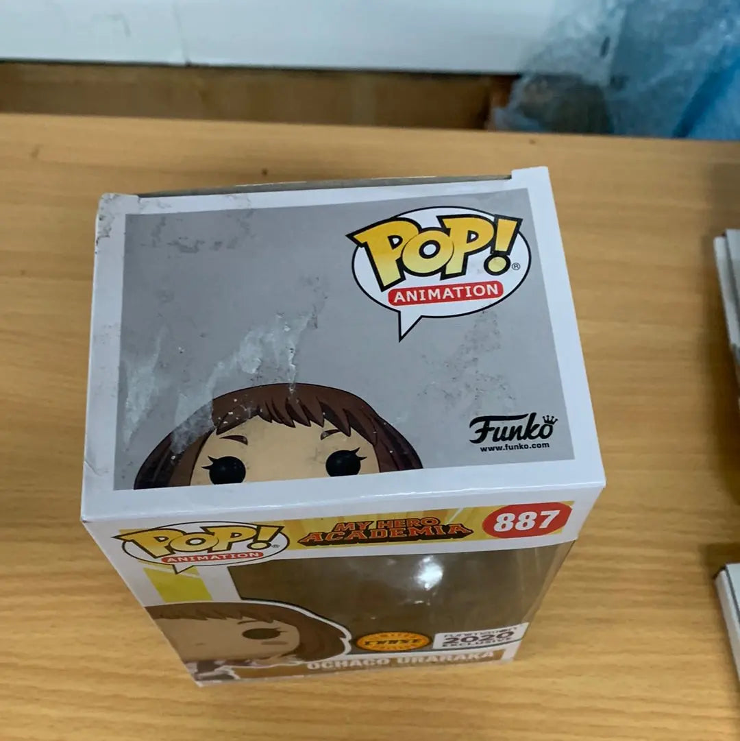 Funko Pop My Hero Academia Ochaco Uraraka #887 Chase Metallic – Funimation FRENLY BRICKS - Open 7 Days