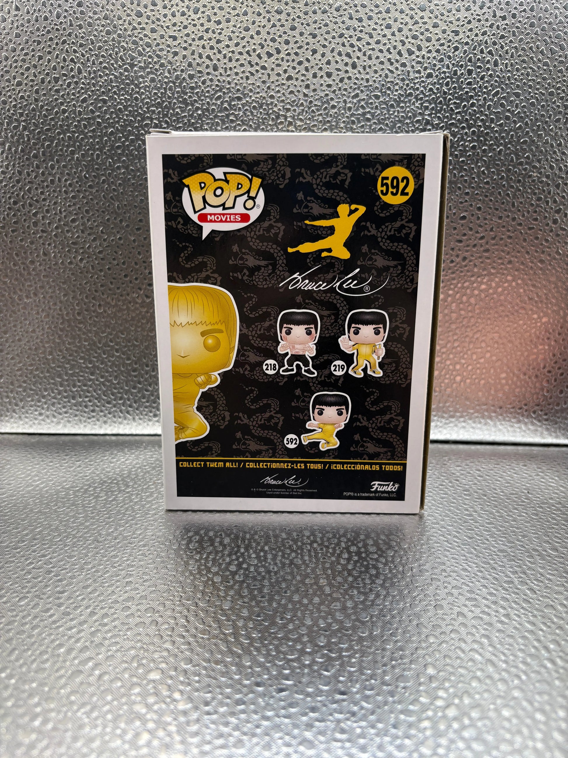 FUNKO Pop Vinyl Bruce Lee #592 FRENLY BRICKS - Open 7 Days