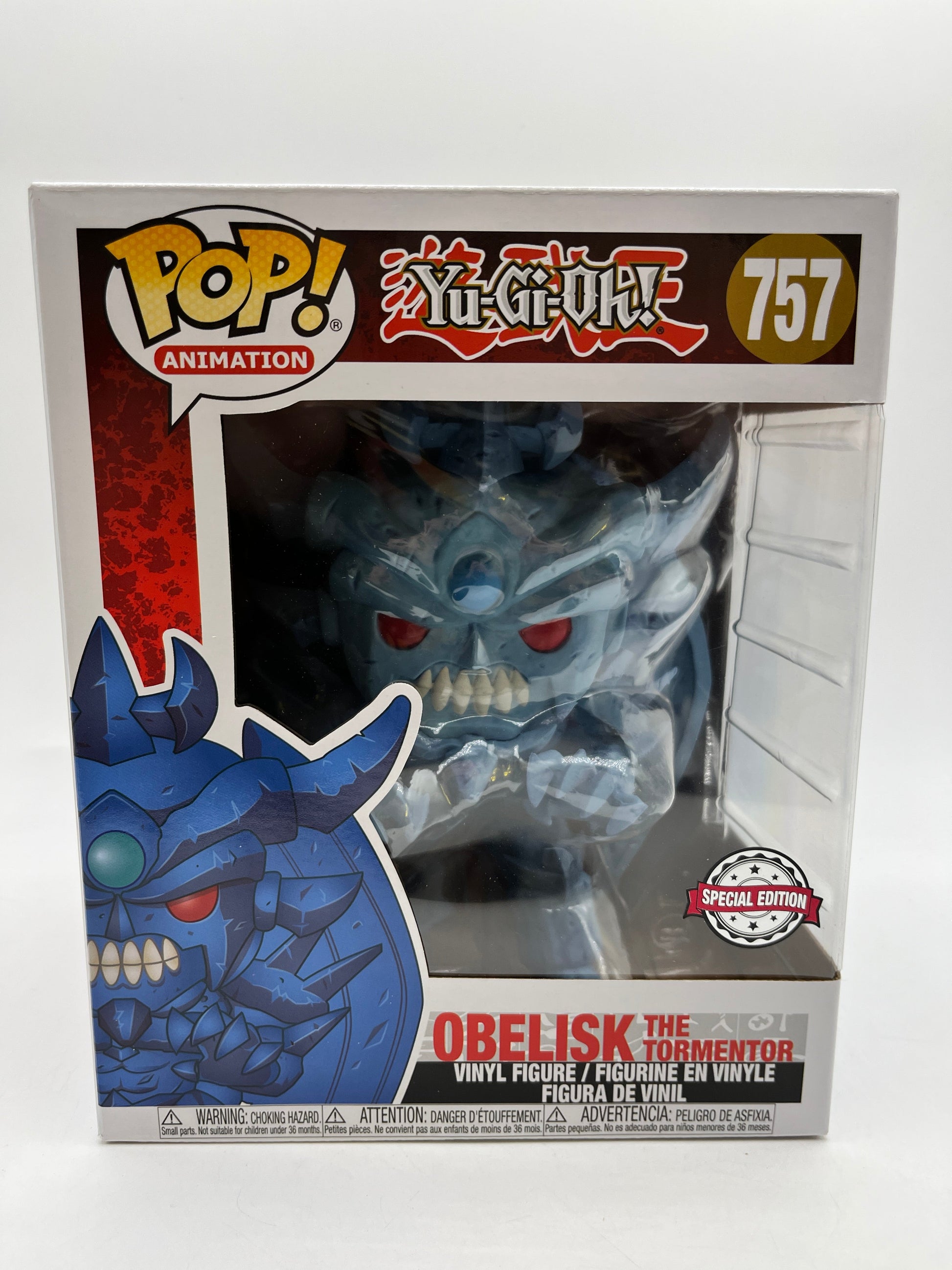 Funko POP! Animation Yu-Gi-Oh! Obelisk The Tormentor #757 - Special Edition FRENLY BRICKS - Open 7 Days