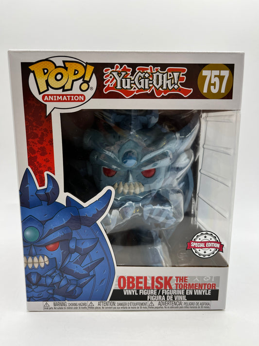 Funko POP! Animation Yu-Gi-Oh! Obelisk The Tormentor #757 - Special Edition FRENLY BRICKS - Open 7 Days