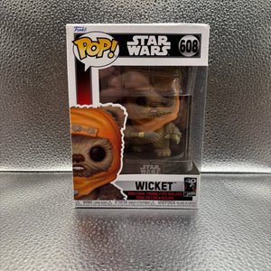 Funko Pop Vinyl #608 Star Wars Wicket FRENLY BRICKS - Open 7 Days