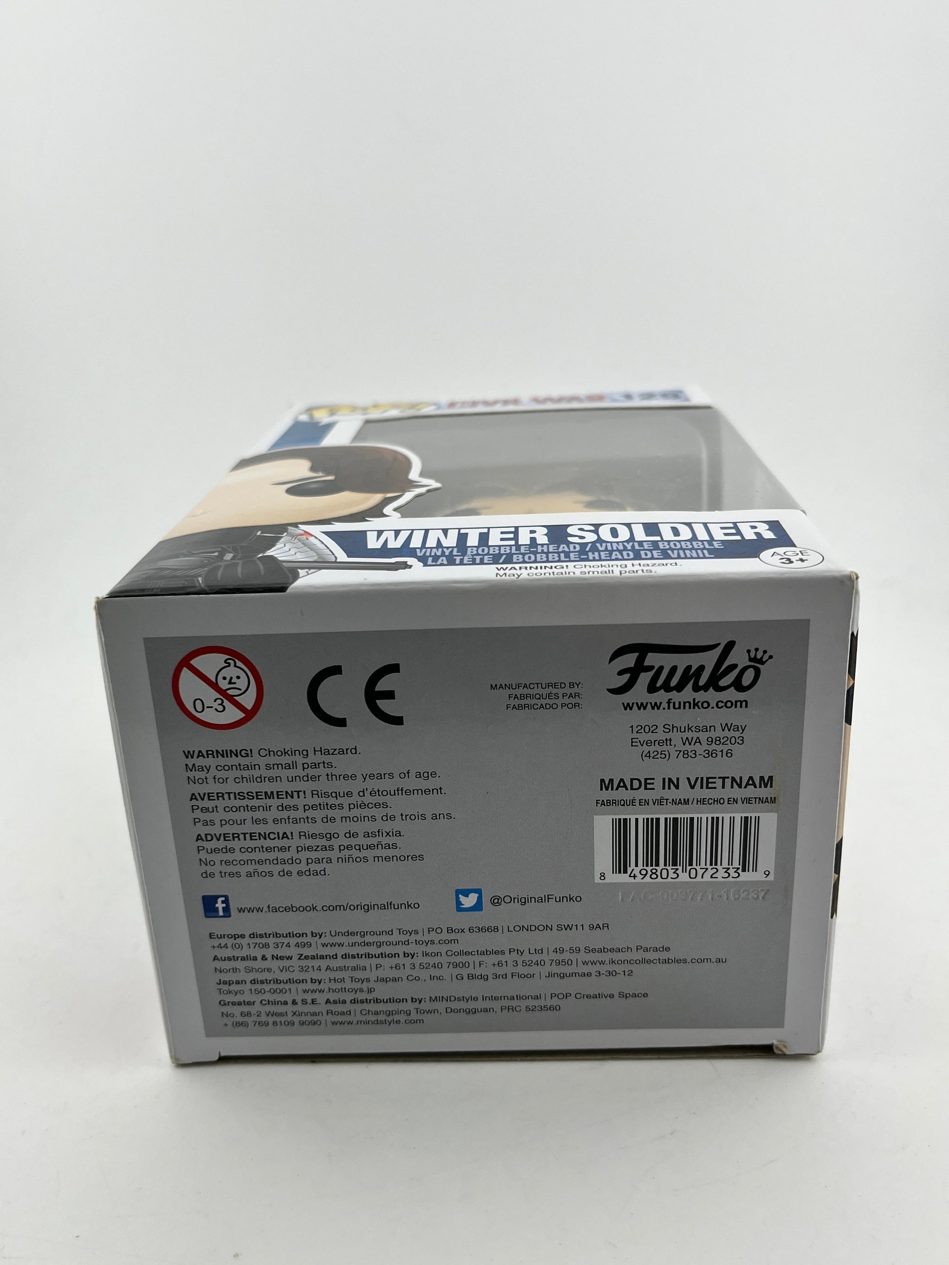 Funko POP! Marvel Civil War - Winter Soilder #129 - Vinyl Collectable FRENLY BRICKS - Open 7 Days