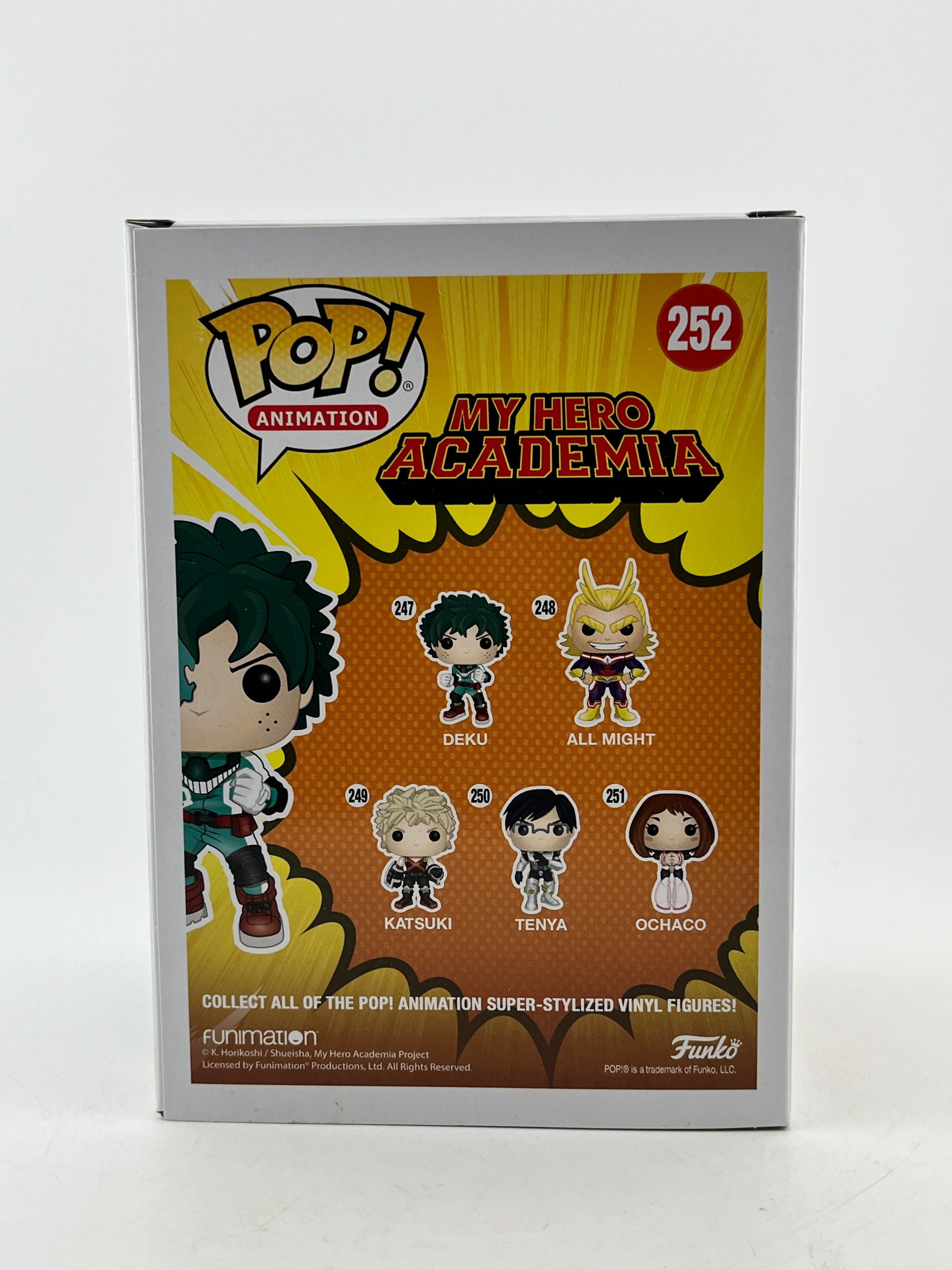 Funko POP! Animation My Hero Academia - Deku (Battle) #252 - Vinyl Collectable FRENLY BRICKS - Open 7 Days