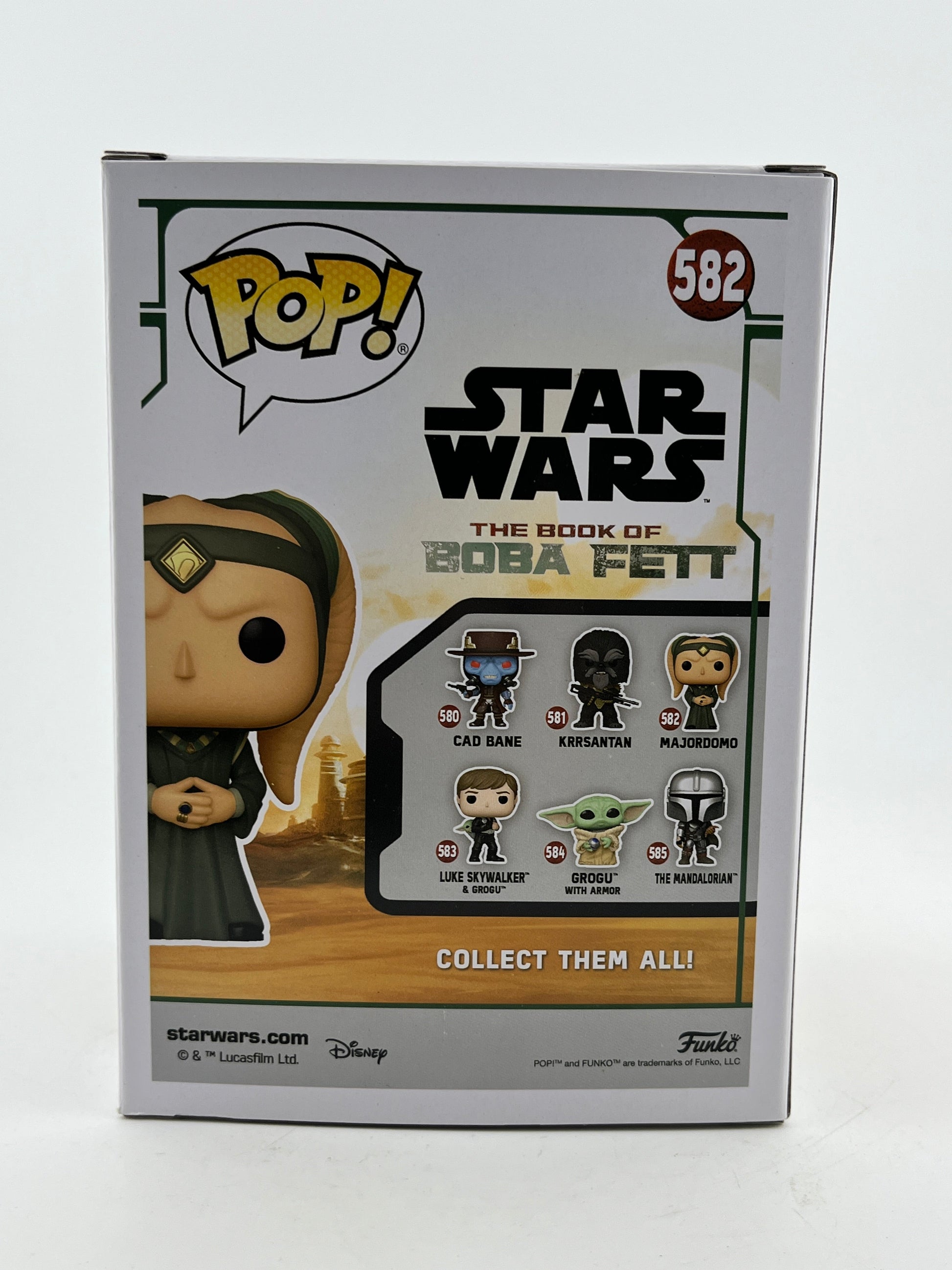 Funko POP! Star Wars - Majordomo #582 - Vinyl Collectable FRENLY BRICKS - Open 7 Days