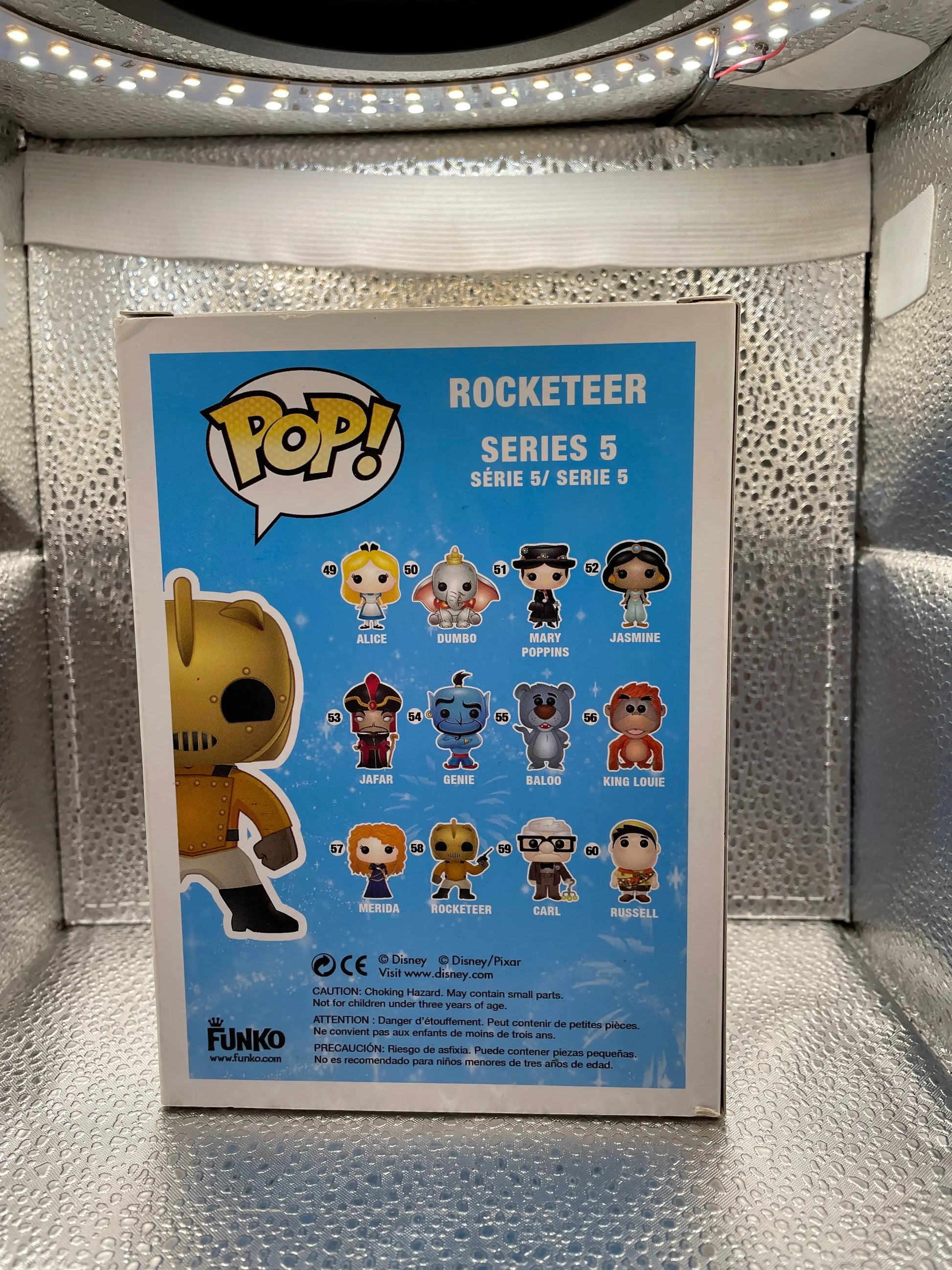 Funko Pop! Vinyl: Disney - Rocketeer #58 Vaulted Rare W/ Protector FRENLY BRICKS - Open 7 Days