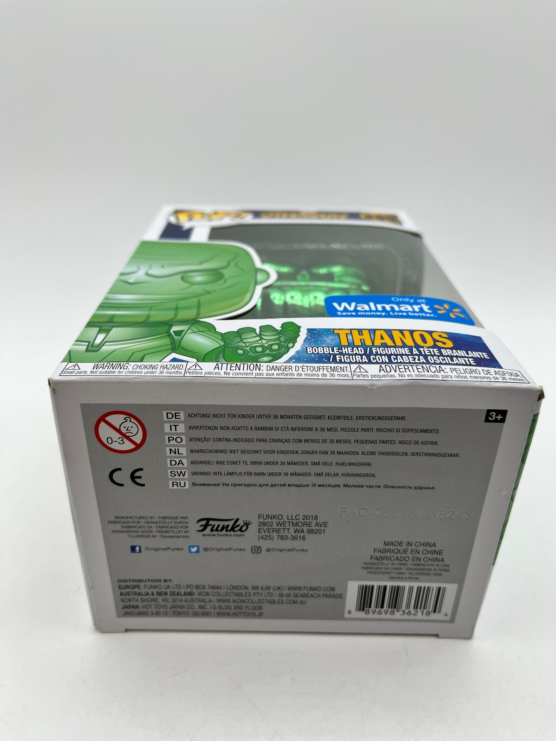 Funko POP! Marvel Avengers Infinity War - Thanos #289 - Walmart Exclusive FRENLY BRICKS - Open 7 Days