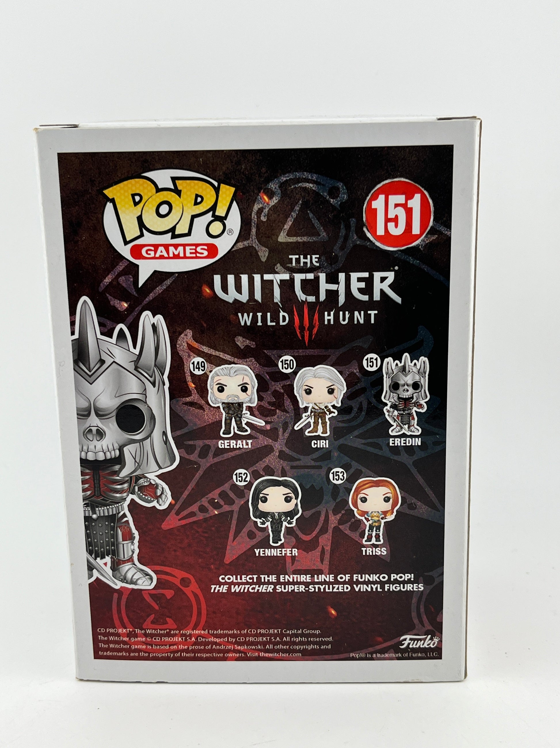Funko POP! Games The Witcher - Eredin #151 - Vinyl Collectable FRENLY BRICKS - Open 7 Days
