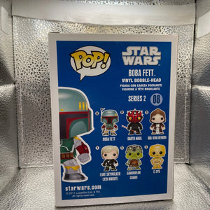 Funko POP! Star Wars Boba Fett #08 Blue Box Large Font Early Run FRENLY BRICKS - Open 7 Days