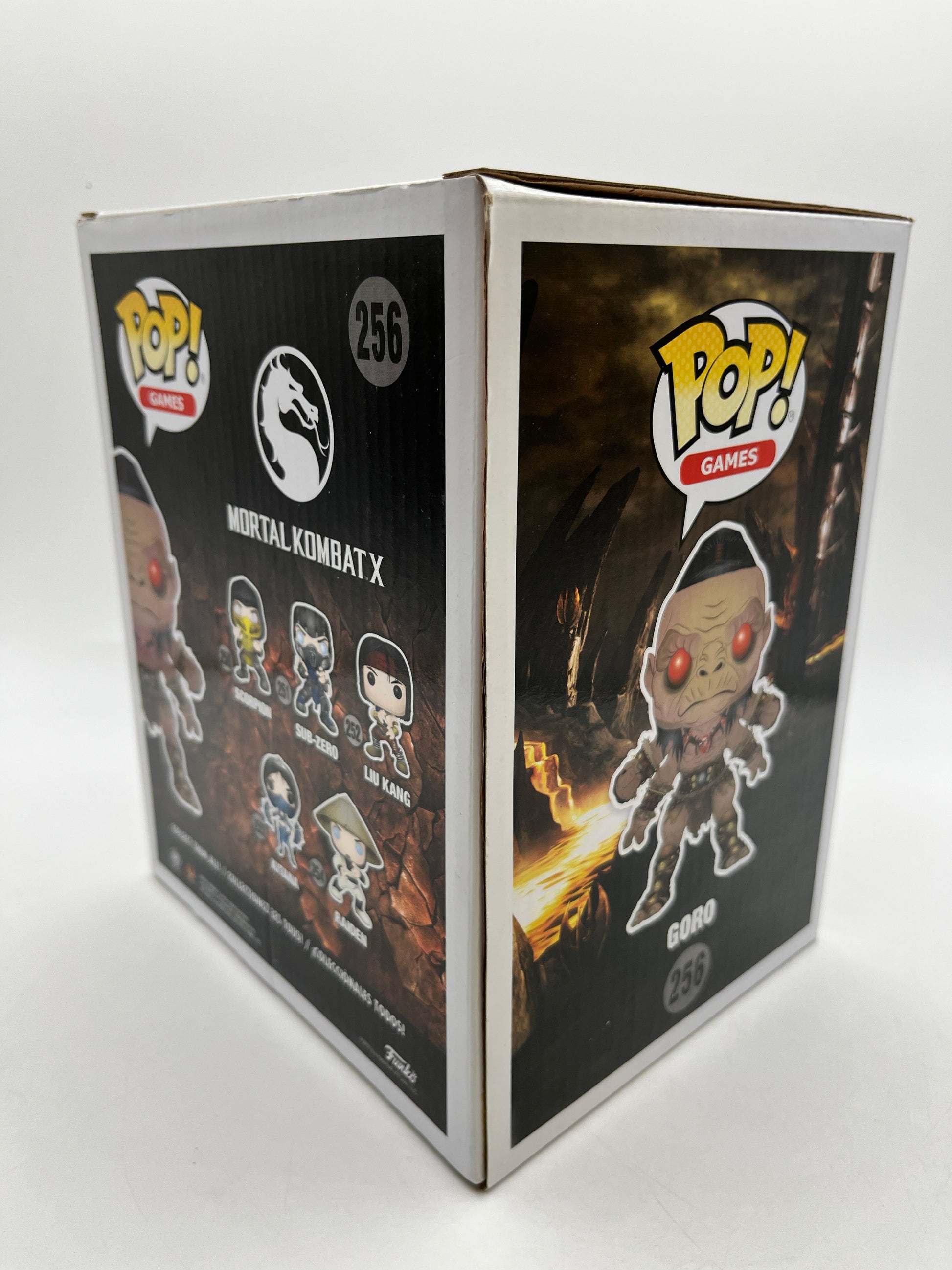 Funko POP! Games Mortal Kombat    X - Goro #256 - GameStop Exclusive FRENLY BRICKS - Open 7 Days