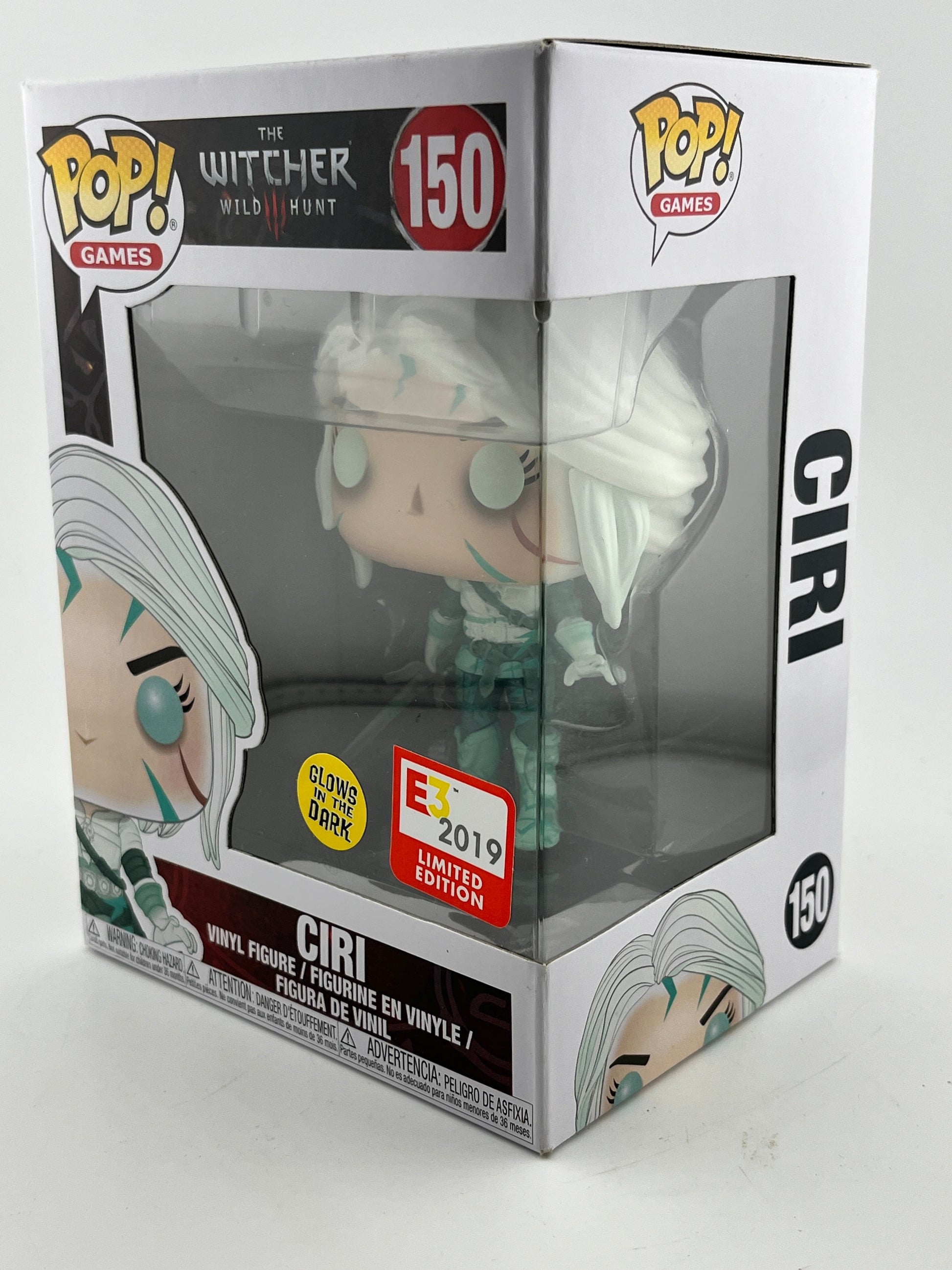 Funko POP! Games The Witcher - Ciri #150 - Glow Limited Edition FRENLY BRICKS - Open 7 Days