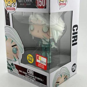 Funko POP! Games The Witcher - Ciri #150 - Glow Limited Edition FRENLY BRICKS - Open 7 Days