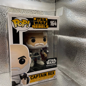 Funko Pop! Star Wars Rebels Captain Rex #164 Smuggler's Bounty Exclusive Vaulted FRENLY BRICKS - Open 7 Days