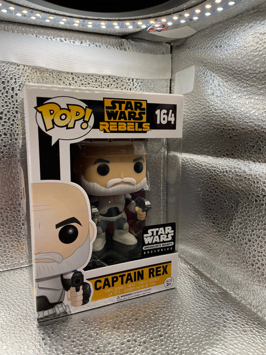 Funko Pop! Star Wars Rebels Captain Rex #164 Smuggler's Bounty Exclusive Vaulted FRENLY BRICKS - Open 7 Days