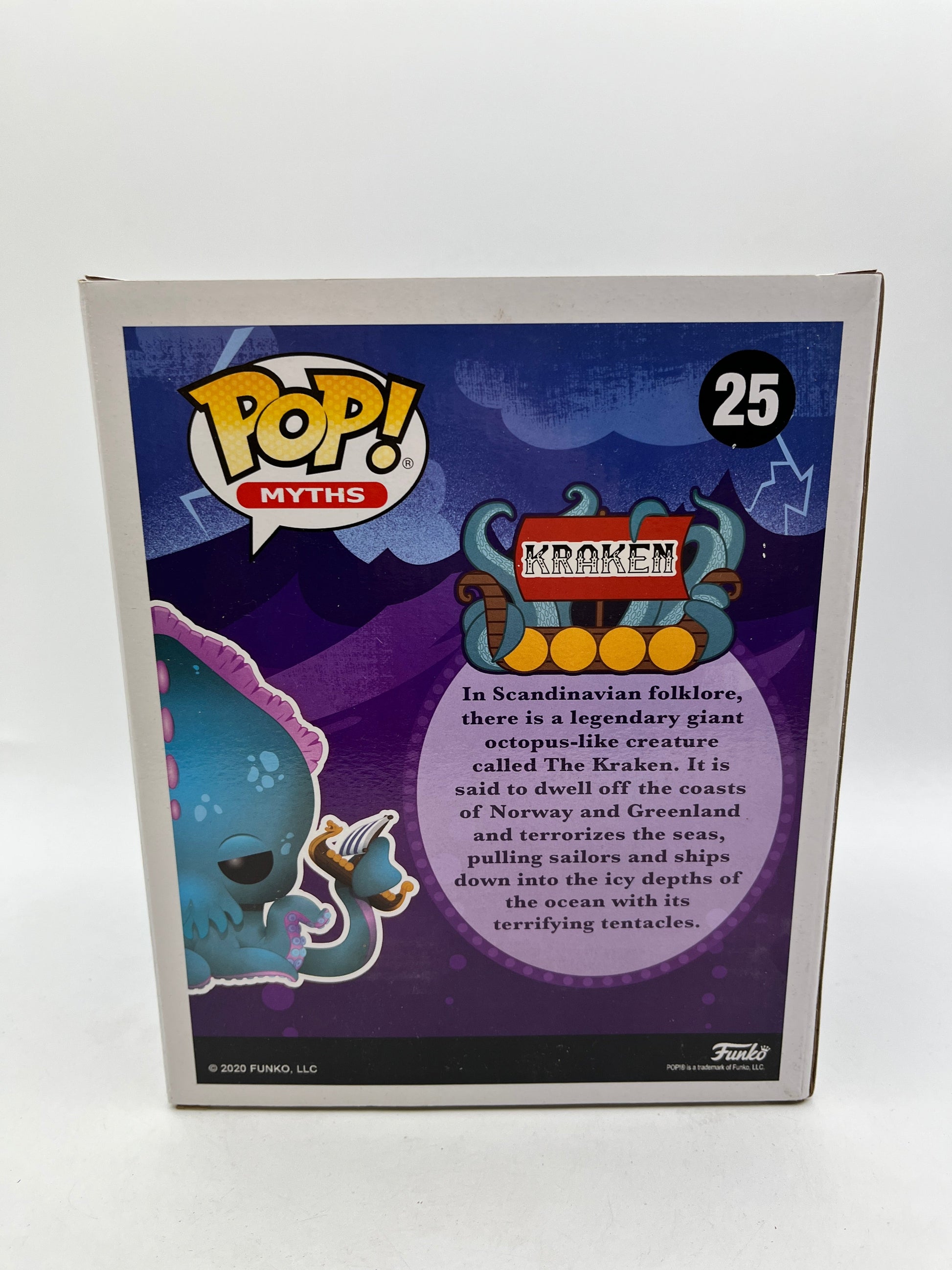 Funko POP! Myths Kraken - The Kraken #25 - Exclusive FRENLY BRICKS - Open 7 Days
