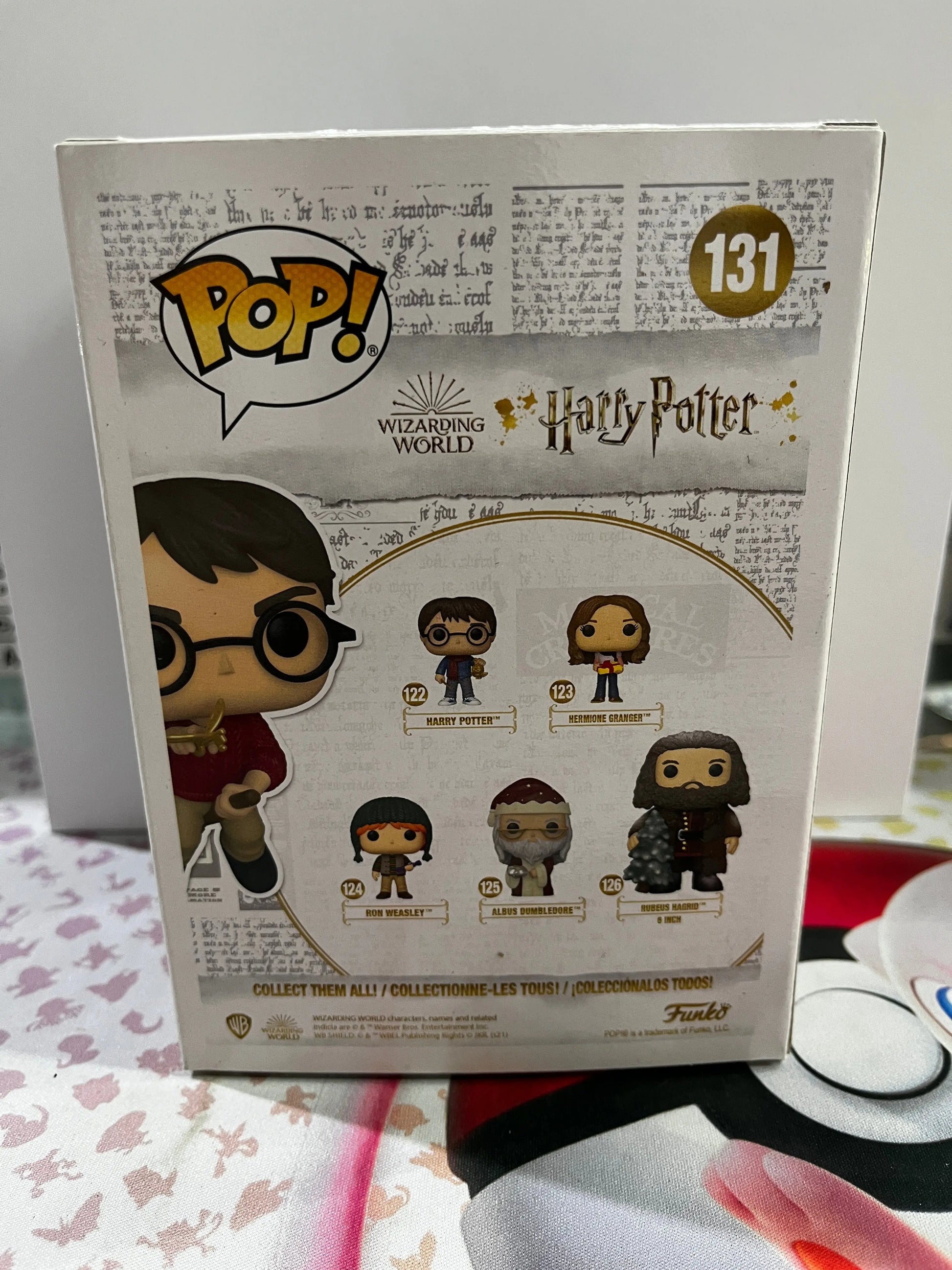 Funko Pop Vinyl Harry Potter 2021 limited edition #131 Harry Potter FRENLY BRICKS - Open 7 Days