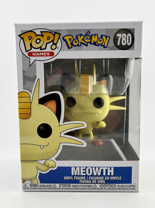 Funko POP! Games Pokémon - Meowth #780 - Vinyl Collectable FRENLY BRICKS - Open 7 Days