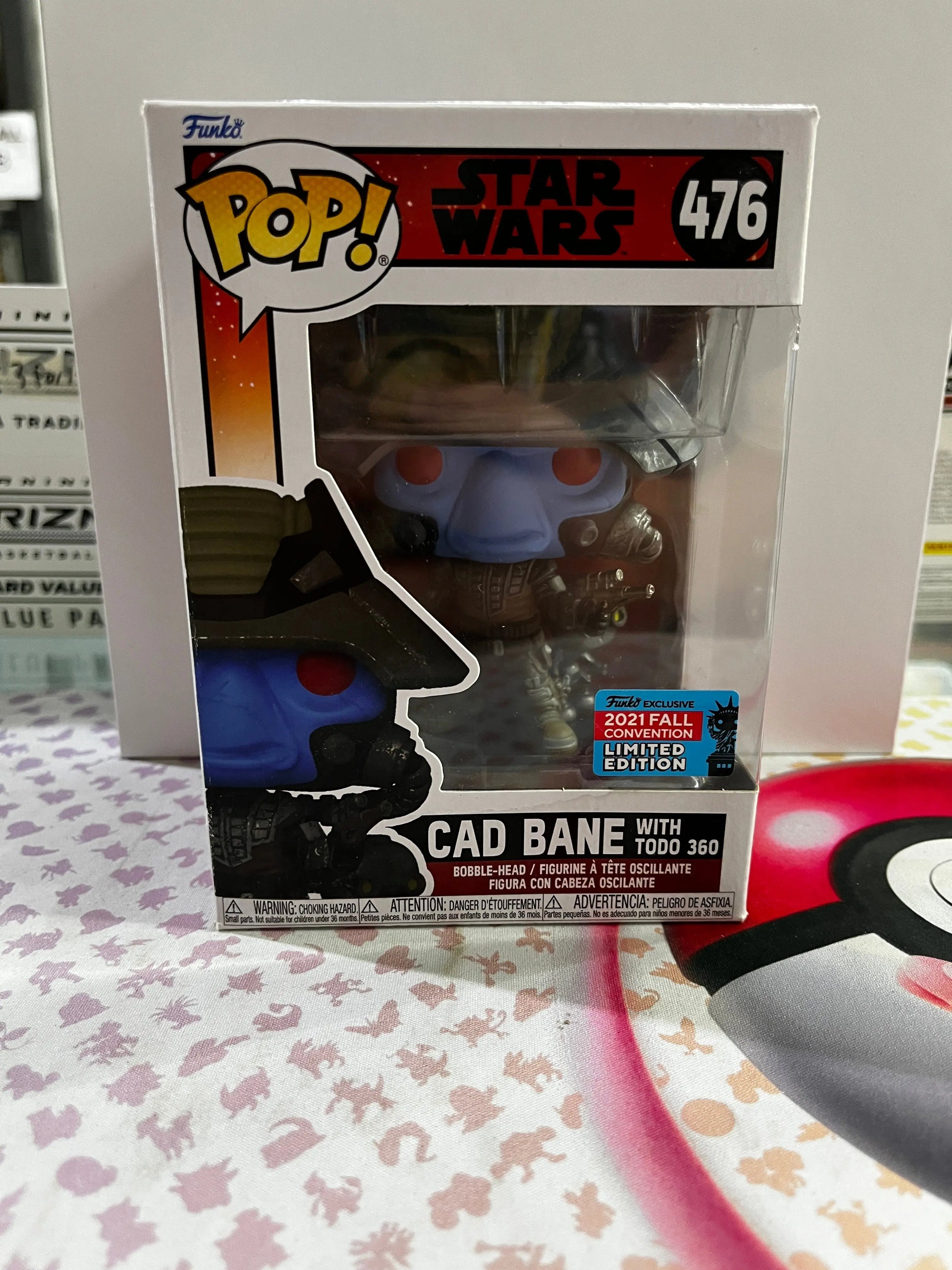 Funko Pop Vinyl Star Wars Cad Bane with Todo 360 #476 FRENLY BRICKS - Open 7 Days