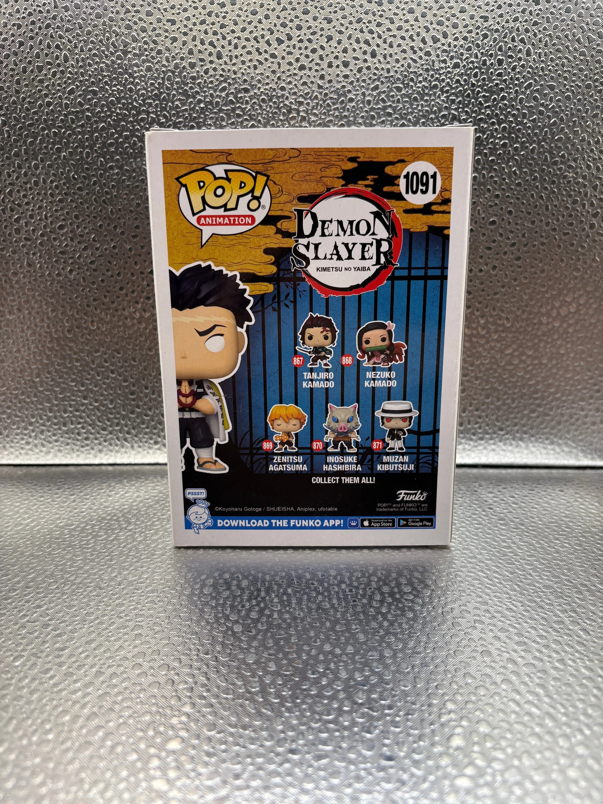 FUNKO Pop Vinyl Gyomei Himejima #1091 FRENLY BRICKS - Open 7 Days