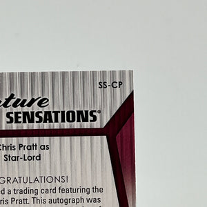 Upper Deck Marvel Studios Thor Love And Thunder - Signature Sensations -  Chris Pratt As Star-Lord Auto FRENLY BRICKS - Open 7 Days