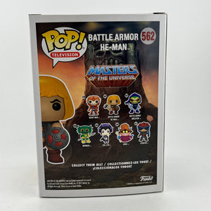 Funko POP! Television Masters Of The Universe - Battle Armour He-Man #562 FRENLY BRICKS - Open 7 Days
