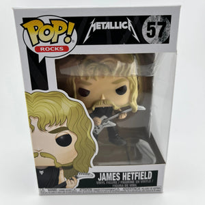 Funko Pop Vinyl Rocks Metallica James Hetfield #57 FRENLY BRICKS - Open 7 Days