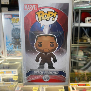 Funko POP! Marvel civil war captain America #138 Black panther (unmasked) FRENLY BRICKS - Open 7 Days