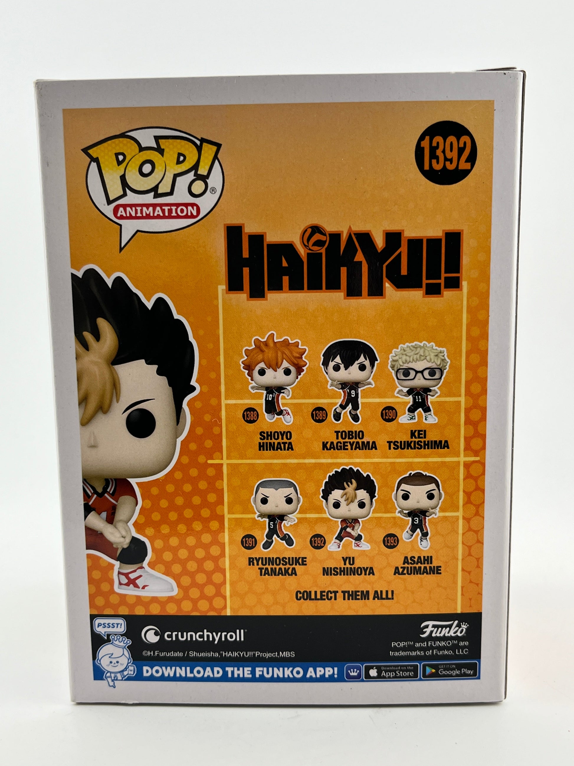 Funko POP! Animation Haikyu!! - Yu Nishinyoa #1392 - Vinyl Collectable FRENLY BRICKS - Open 7 Days