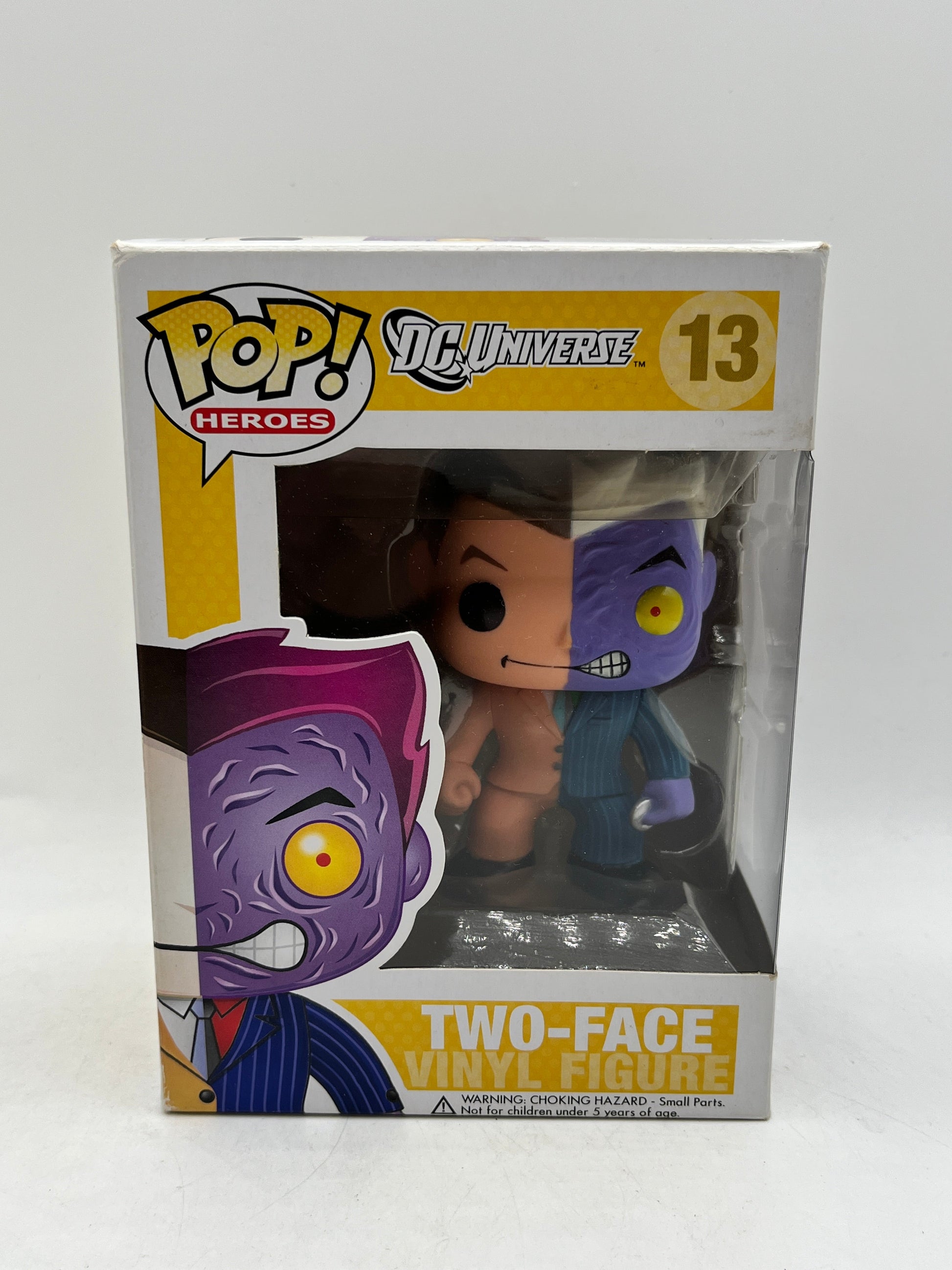 Funko POP! Heroes DC Universe - Two-Face #13 - Vinyl Figure - Original FRENLY BRICKS - Open 7 Days