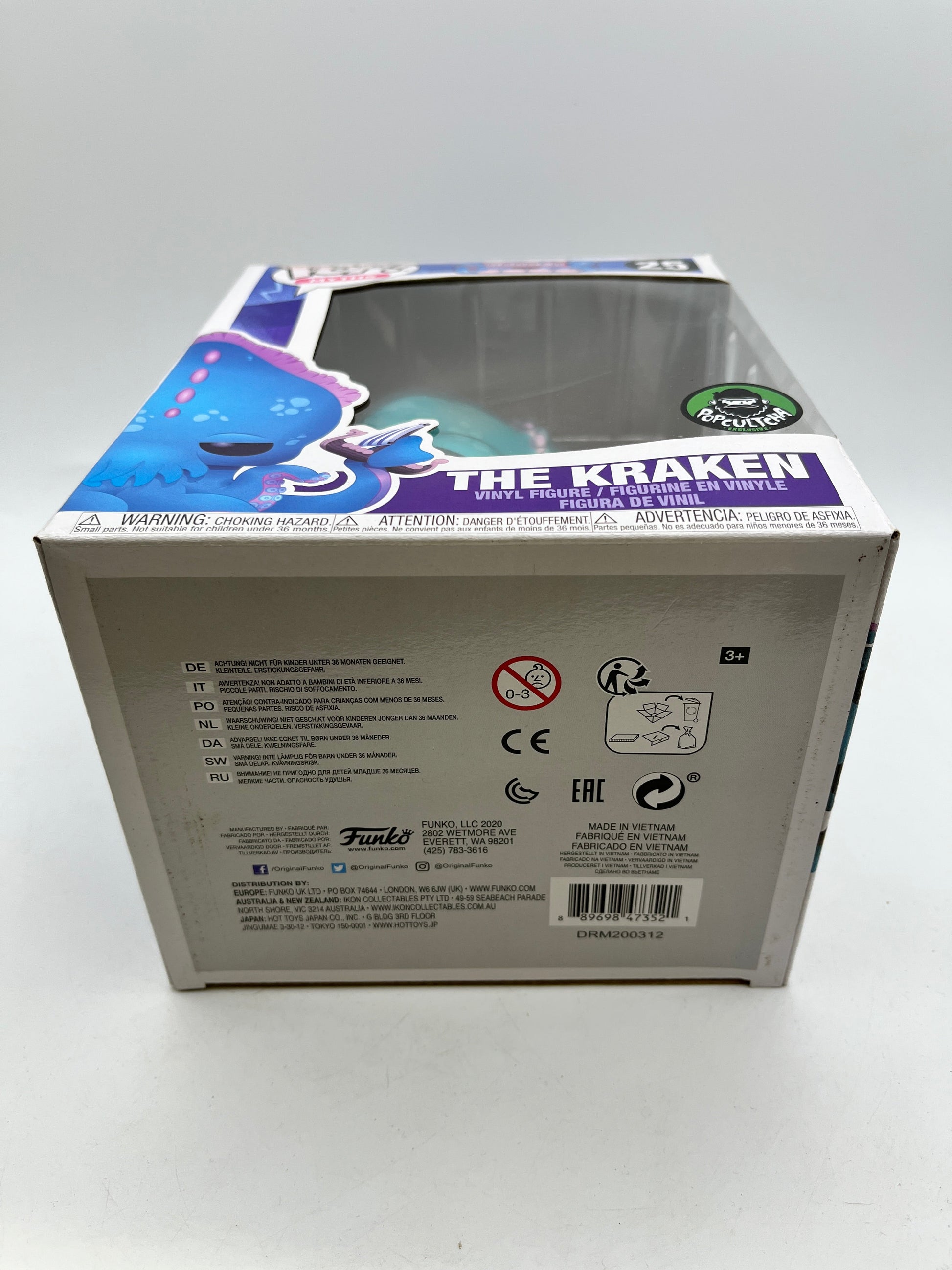 Funko POP! Myths Kraken - The Kraken #25 - Exclusive FRENLY BRICKS - Open 7 Days