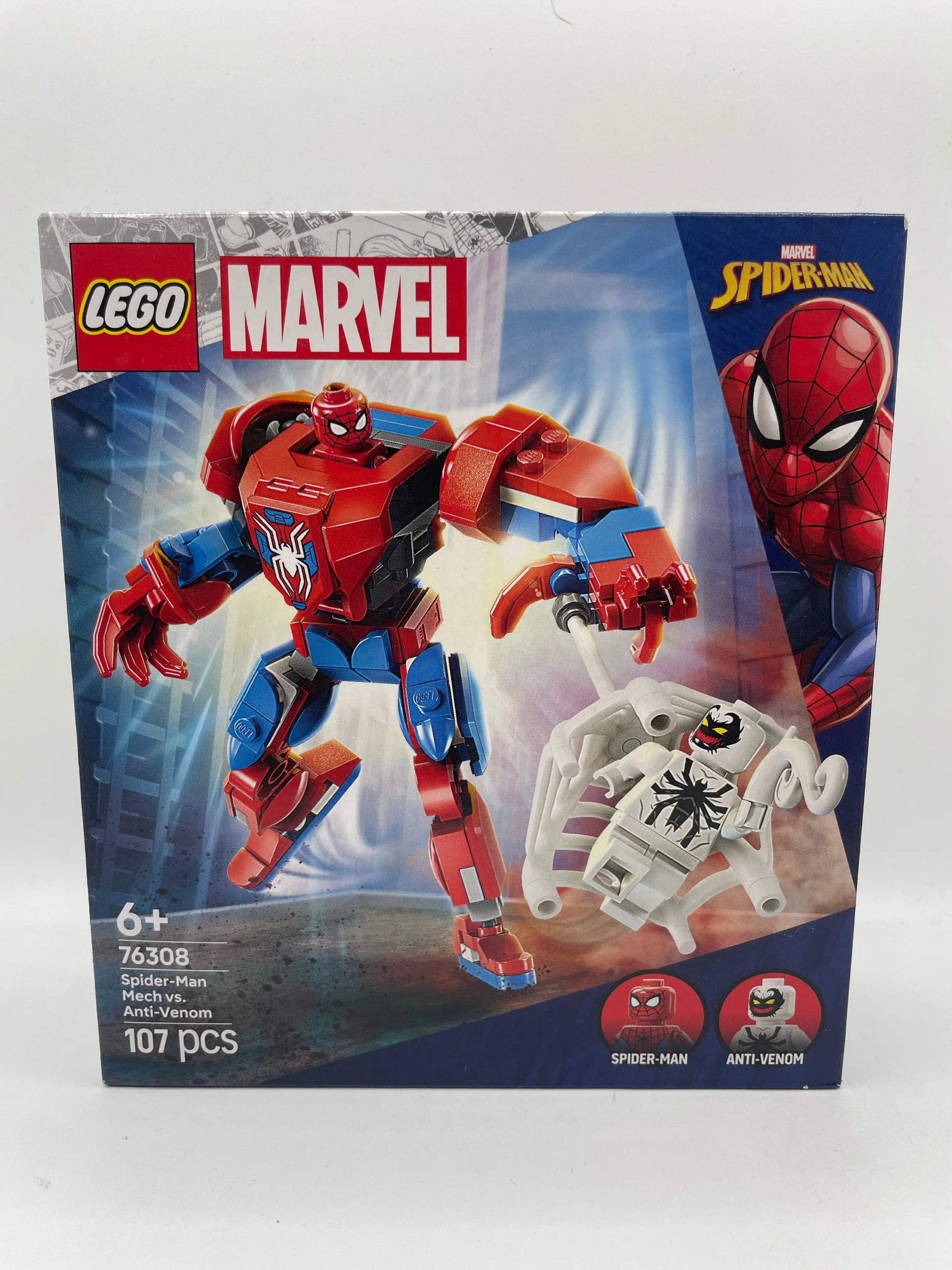 LEGO MARVEL Set - 76308 Spider-Man Mech vs. Anti-Venom FRENLY BRICKS - Open 7 Days