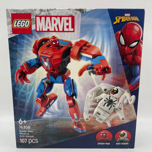 LEGO MARVEL Set - 76308 Spider-Man Mech vs. Anti-Venom FRENLY BRICKS - Open 7 Days