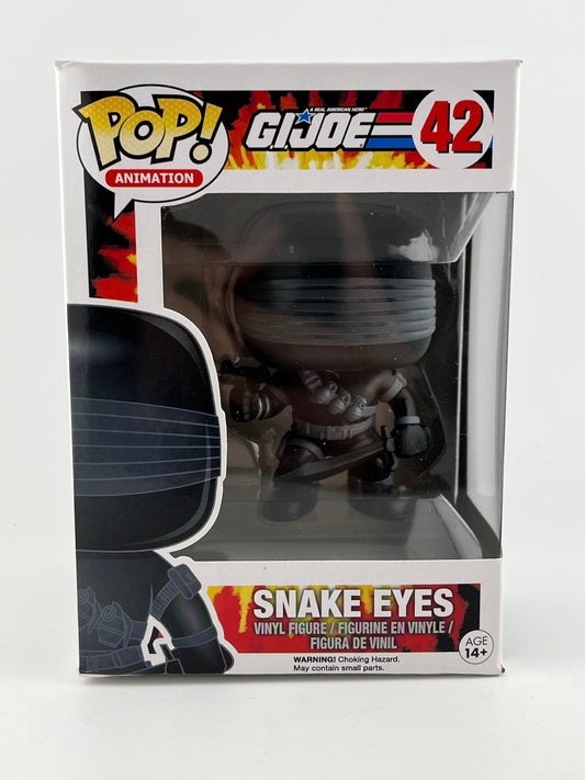 Funko POP! Animation G.I.Joe - Snake Eyes #42 - Vinyl Collectable FRENLY BRICKS - Open 7 Days