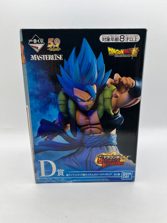 Dragon Ball Super D-Prize Super Saiyan God SS Gogeta MASTERLISE Figure Bandai FRENLY BRICKS - Open 7 Days