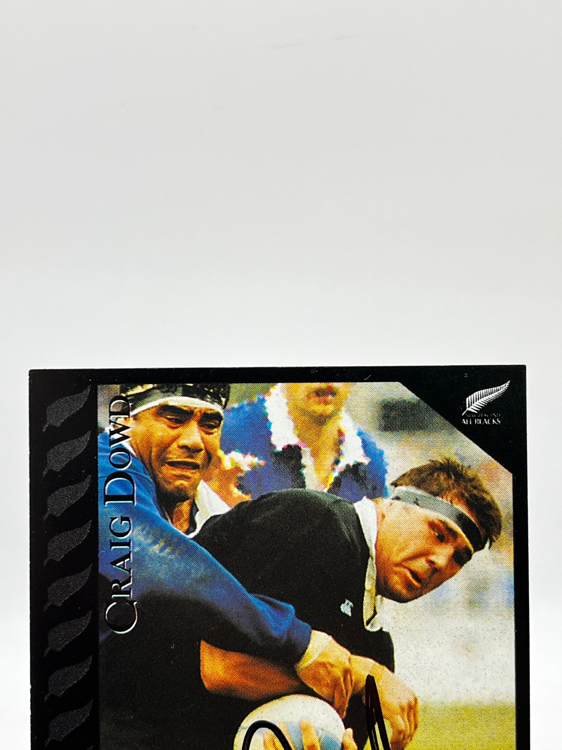 Craig Dowd Auto - 1995 Dynamic Marketing Rugby Union Card NZ All Blacks #10 FRENLY BRICKS - Open 7 Days