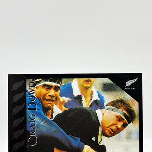 Craig Dowd Auto - 1995 Dynamic Marketing Rugby Union Card NZ All Blacks #10 FRENLY BRICKS - Open 7 Days