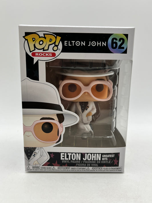 Funko POP! Rocks - Elton John - Elton John Greatest Hits #62 - Vinyl Collectable