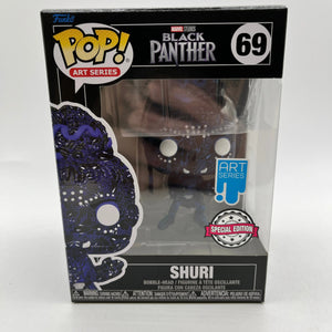 Funko POP! Marvel Art Series Limited Edition Shuri #69 - Vinyl Collectable FRENLY BRICKS - Open 7 Days