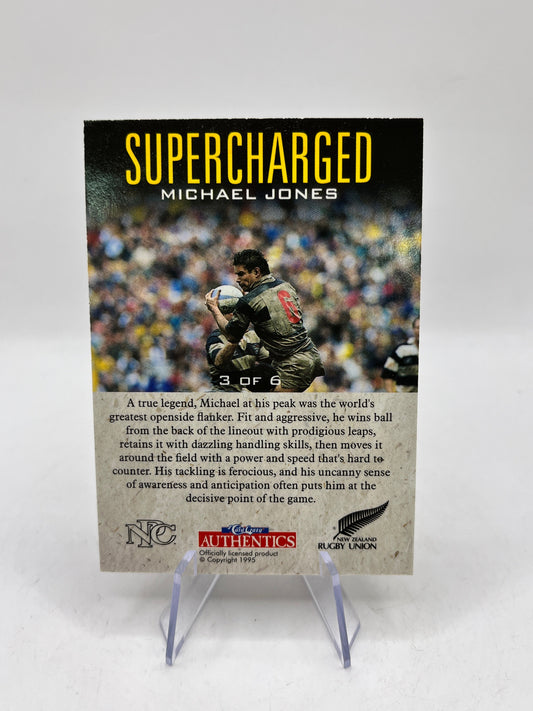 Micheal Jones - Supercharged 3 Of 6 Set - NZ All Blacks FRENLY BRICKS - Open 7 Days
