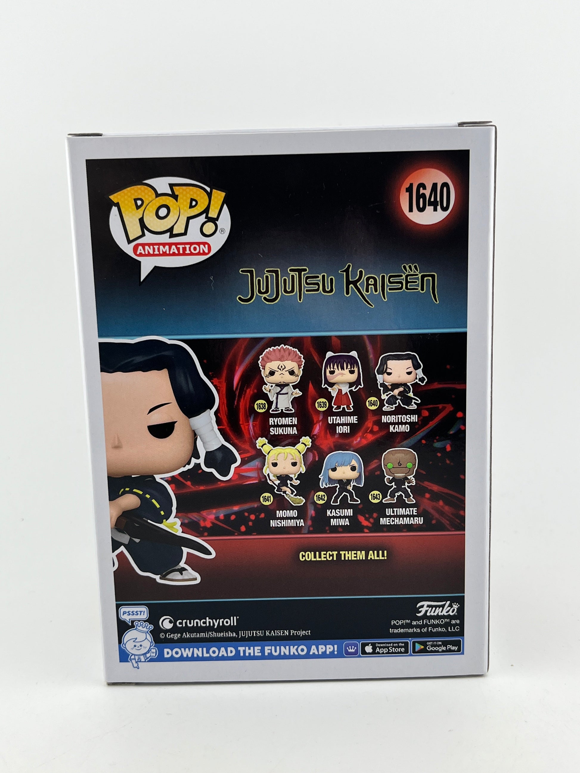 Funko POP! Animation JuJuTsu Kaisen - Noritoshi Kamo #1640 - Vinyl Collectable FRENLY BRICKS - Open 7 Days