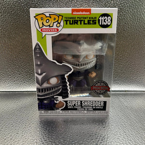 Funko Pop #1138 Movies Tmnt Super Shredder FRENLY BRICKS - Open 7 Days