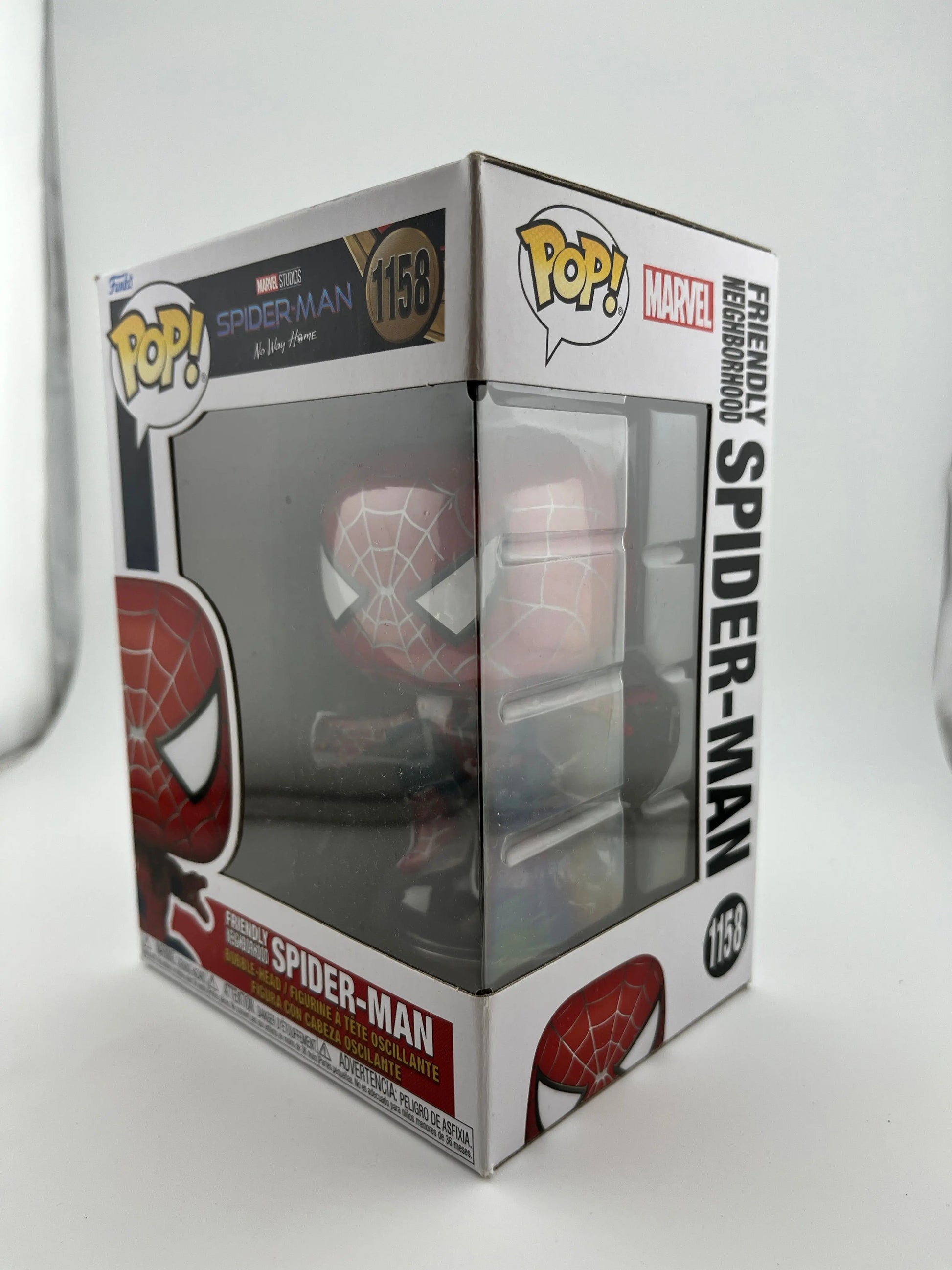 Funko POP! Marvel Spider-Man No Way Home - Friendly Neighbourhood Spider-Man #1158 FRENLY BRICKS - Open 7 Days