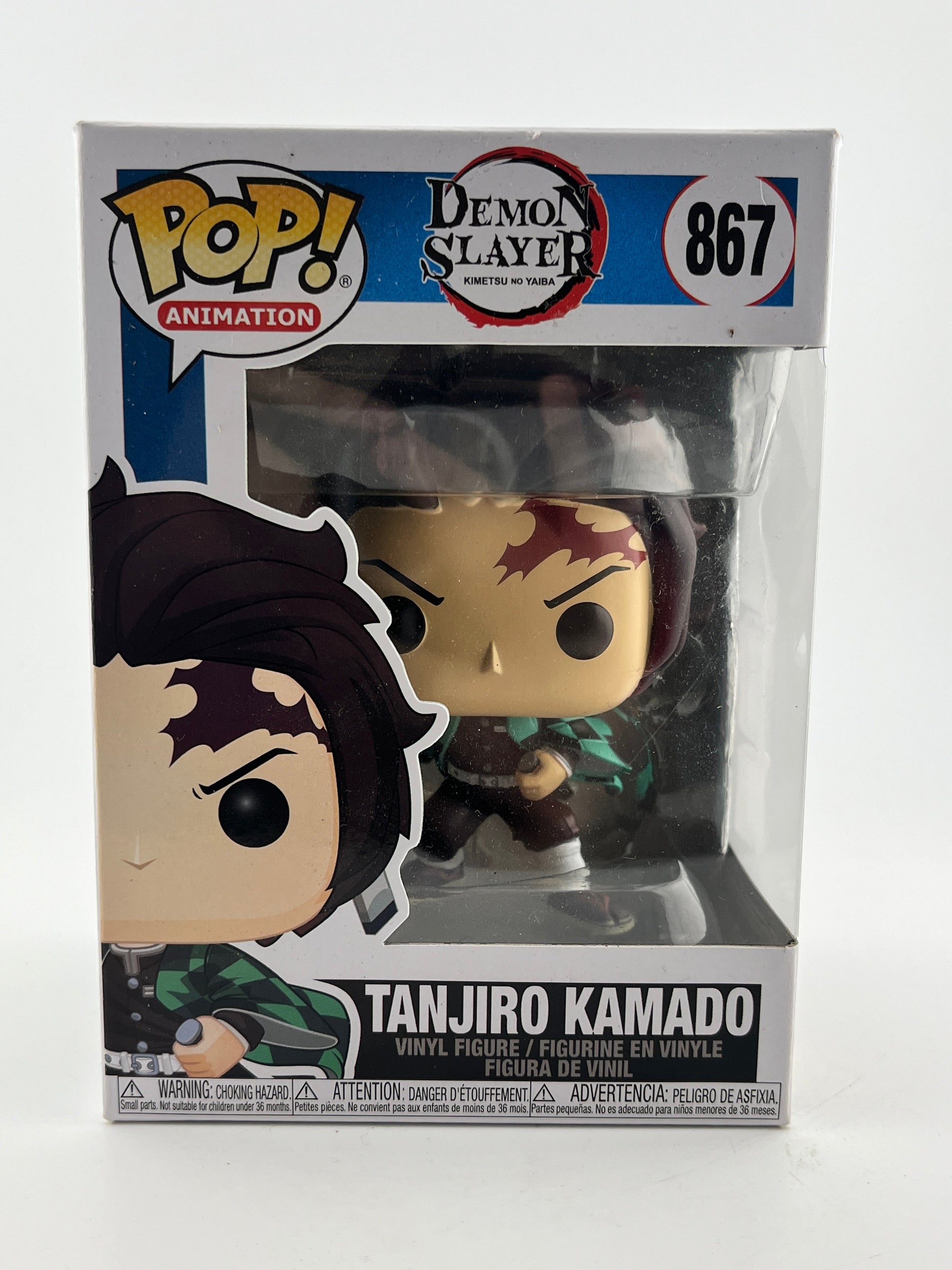 Funko POP! Animation Demon Slayer - Tanjiro Kamado #867 - Vinyl Collectable FRENLY BRICKS - Open 7 Days